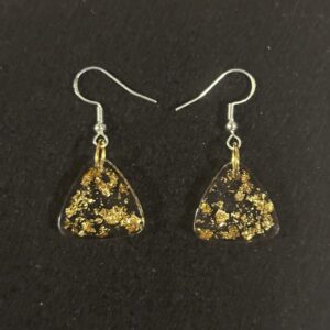 Tri-Earring - Gold Leaf